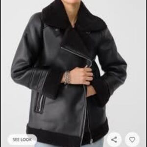 Stradivarius Winter leather jacket